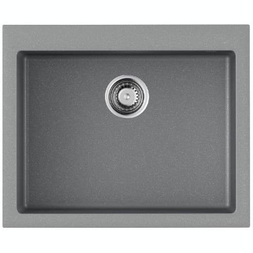 Мойка кухонная прямоугольная Omoikiri (Омойкири) Bosen 61-GR Leningrad Grey (4993557)