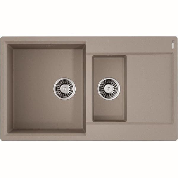 Мойка кухонная прямоугольная Omoikiri (Омойкири) Daisen 86-2-SA бежевый (4993478)