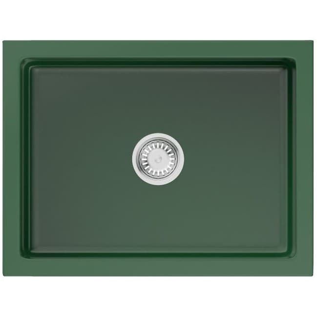 Мойка кухонная прямоугольная Omoikiri (Омойкири) Mikura 61-RG Glossy royal green