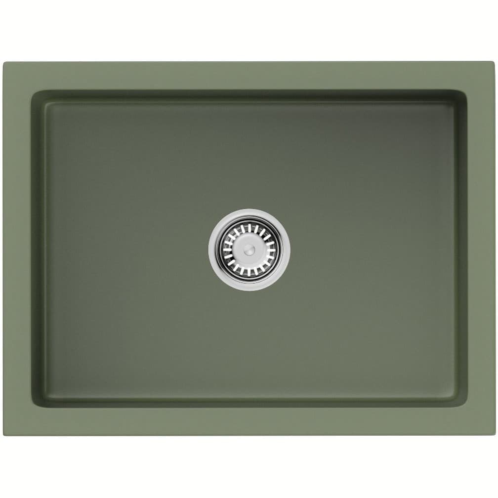 Мойка кухонная прямоугольная Omoikiri (Омойкири) Mikura 61-OL olive (4997070)