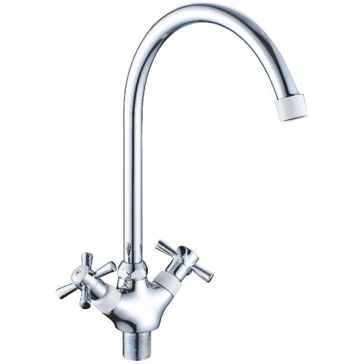 Смеситель для кухни Cron (Крон) CN46142-8, белый
