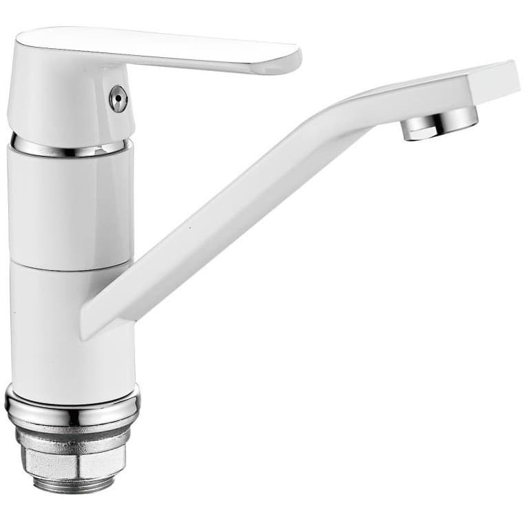 Смеситель для кухни Haiba (Хаиба) HB45804-2, белый