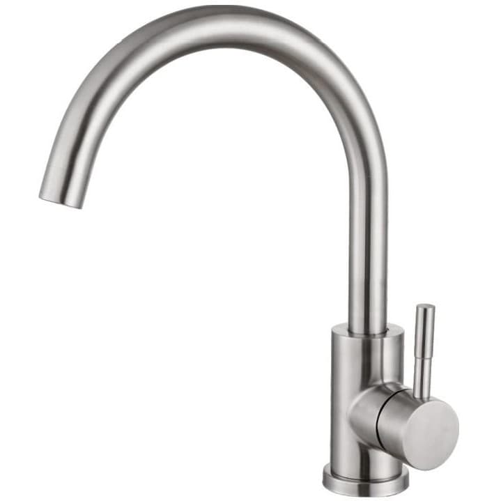Смеситель для кухни Haiba (Хаиба) HB72304-3, сталь
