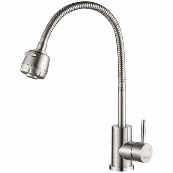 Смеситель для кухни Haiba (Хаиба) HB73304, сталь
