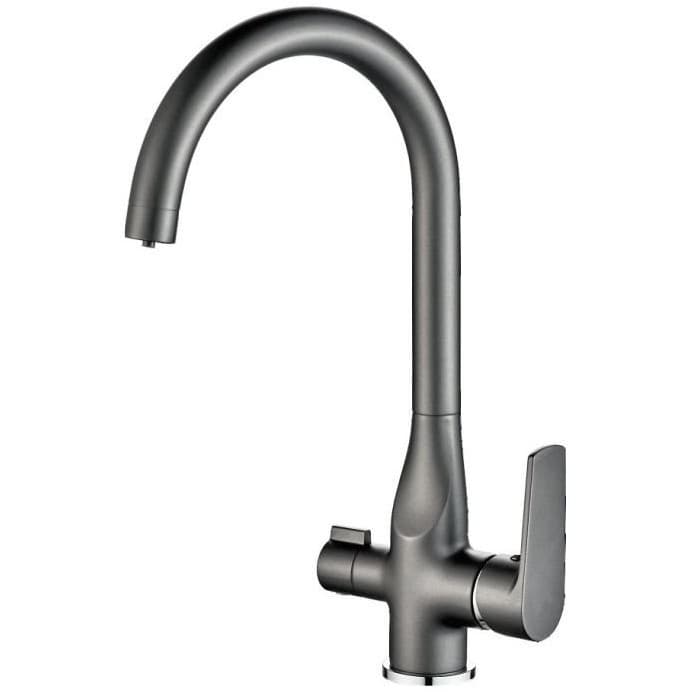 Смеситель для кухни Haiba (Хаиба) HB76533-3, пепельный