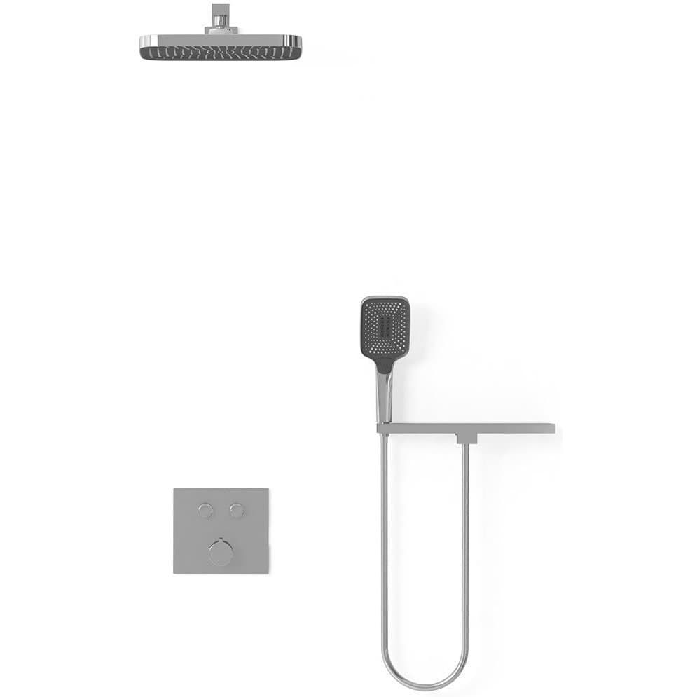 Душевой комплект Vincea (Винчея) VSFW-4211RCH встраиваемый, двухрежимный, хром