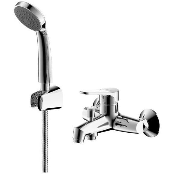 Смеситель для ванны Bravat (Брават) Emeralda короткий излив (F6135147CP-B-RUS) хром