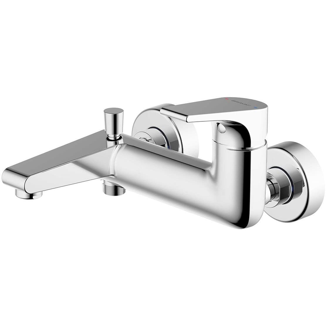 Смеситель для ванны Bravat (Брават) VEGA F6119177CP-01, хром