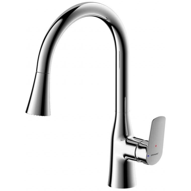 Смеситель для кухни Bravat (Брават) F7460564CP-ENG, хром