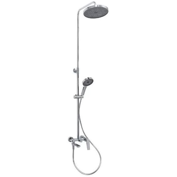 Душевая стойка со смесителем и изливом Cezares (Цезарис), хром COMFORT-CVD-01