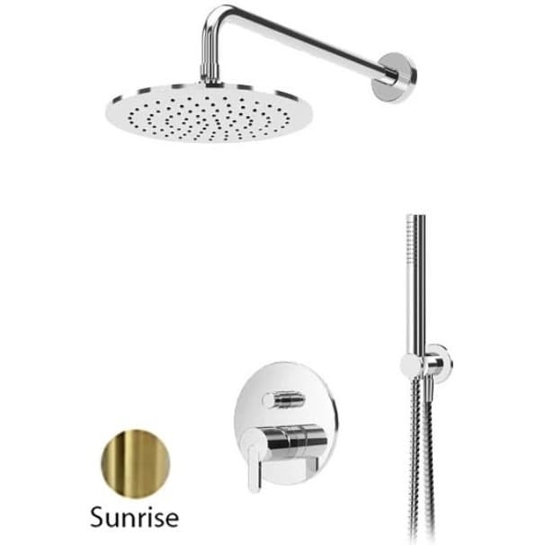 Душевая система Cezares (Цезарис) Leaf Sunrise (LEAF-DSIP-30-L-SR)
