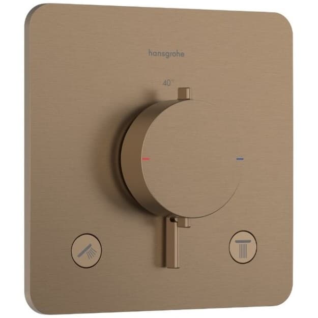 Смеситель для душа Хансгрое Ecostat Comfort Q бронза 33713140, Hansgrohe