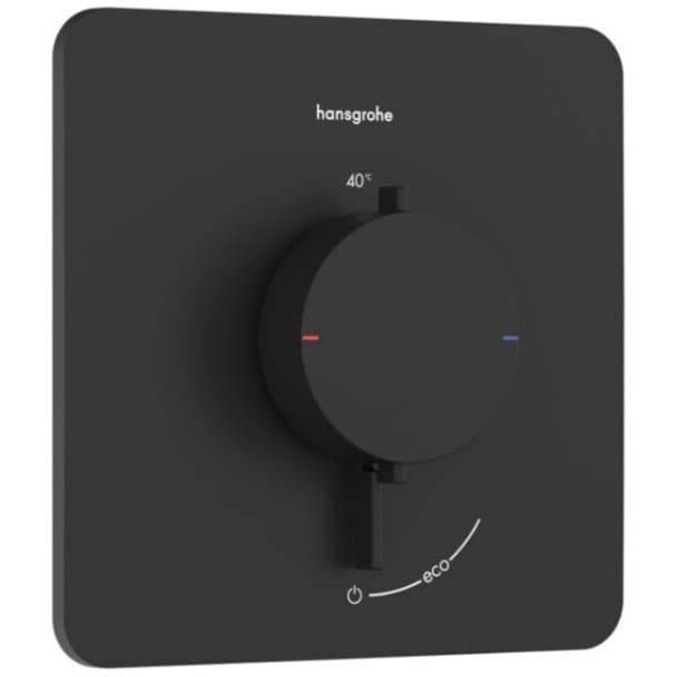 Смеситель для душа Хансгрое Ecostat Comfort Q черный матовый 33712670, Hansgrohe
