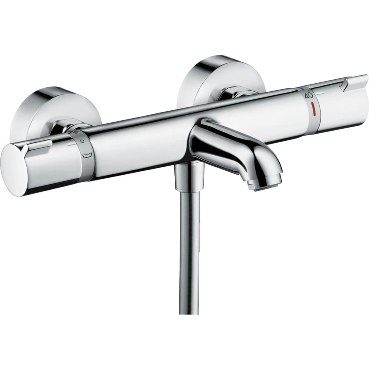 Смеситель для ванн, для душа Hansgrohe (Хансгрое) Ecostat Comfort хром (13114000)