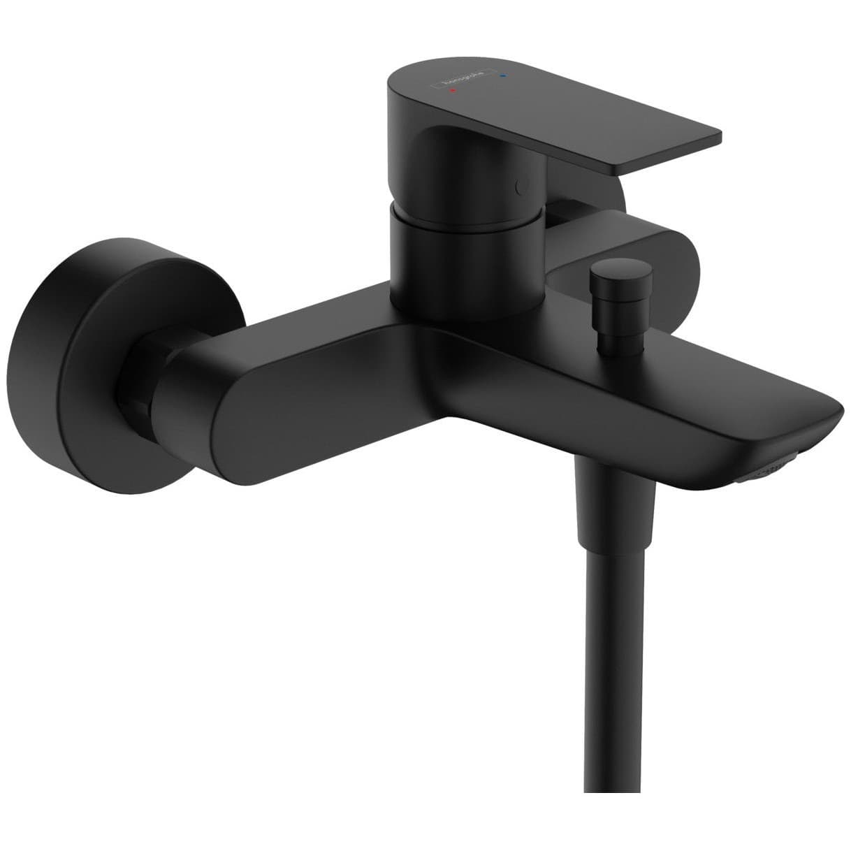 Смеситель для ванны Hansgrohe (Хансгрое) Rebris E 72450670 черный матовый
