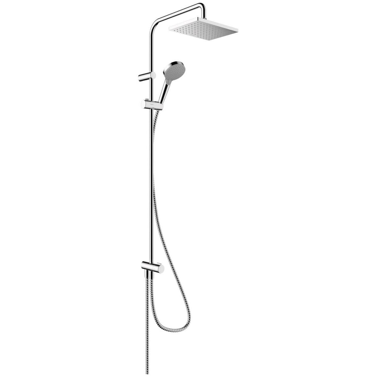 Душевая система Hansgrohe (Хансгрое) Vernis Shape Showerpipe 230 1jet Reno 26282000 хром