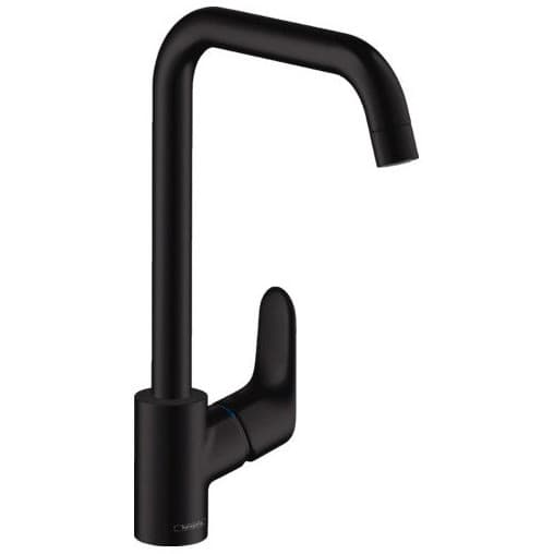 Смеситель для кухни Hansgrohe (Хансгрое) Focus 260, 31820670 черный матовый