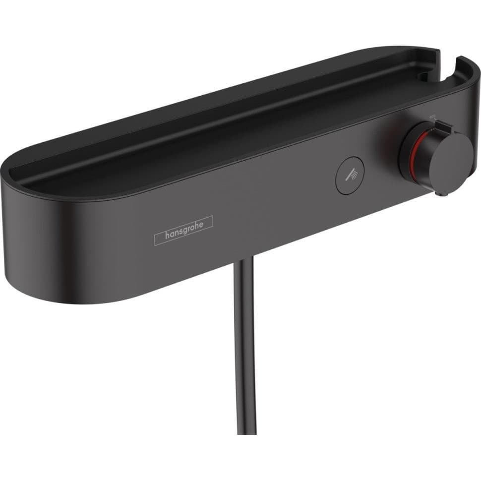 Смеситель для душа Hansgrohe (Хансгрое) ShowerTablet Select 400 термостатический(24360670) Черный матовый