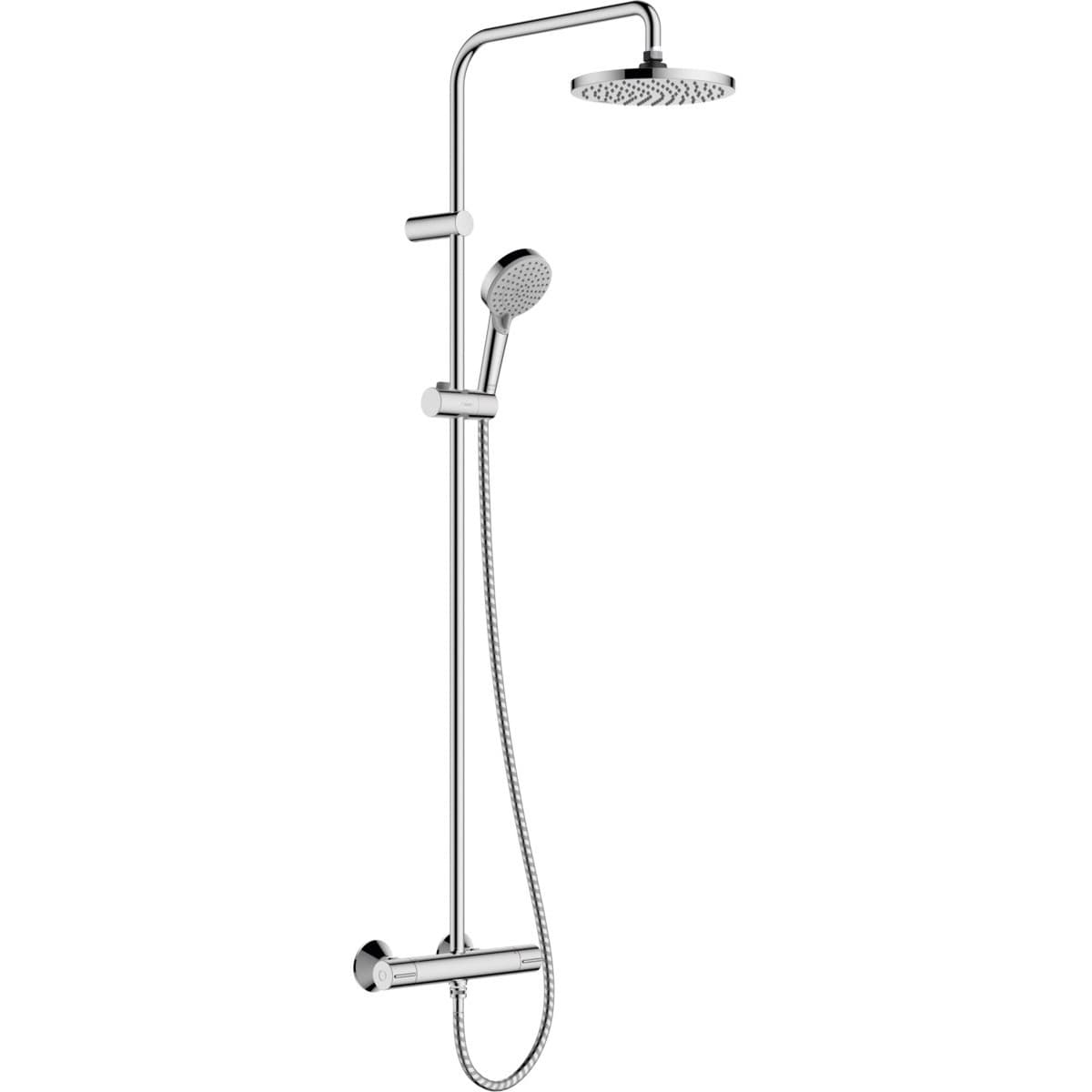 Душевая система Hansgrohe (Хансгрое) Vernis Shape Showerpipe 200 хром (26276000)