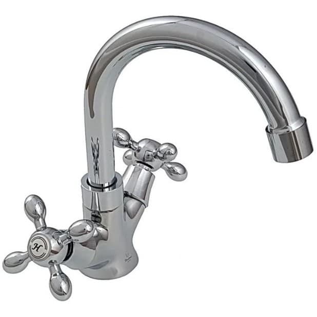 Смеситель для кухни с высоким изливом Diadonna (Диадона) D750-356 хром
