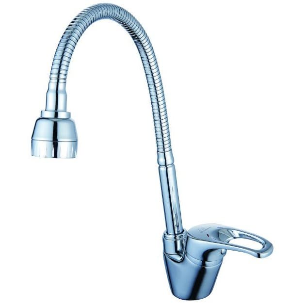 Смеситель Diadonna (Диадона) для кухни с гибким изливом D80-558111 хром
