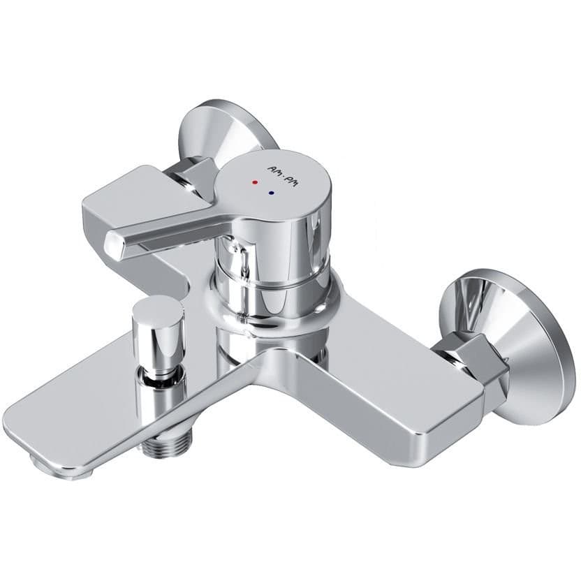 Смеситель для ванны и душа Am.Pm (Ам.Пм) X-Joy S, хром, излив 164 мм, F85B10000