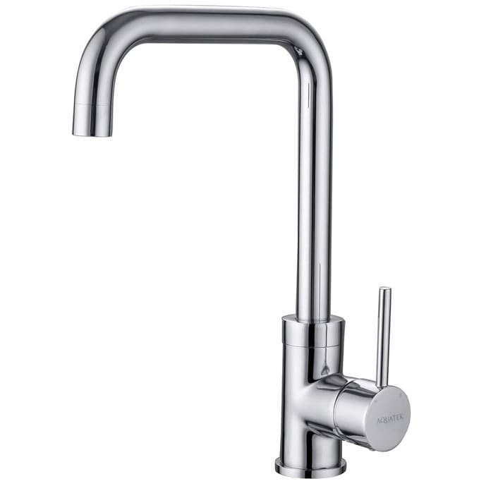 Смеситель Aquatek (Акватек) Вега (Vega) для кухни (квадратный излив) хром AQ1080CR