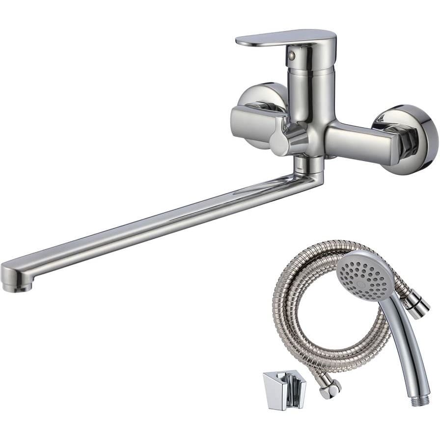 Смеситель для ванны WesnaArt (Весна Арт) Natur NAT07-320, хром