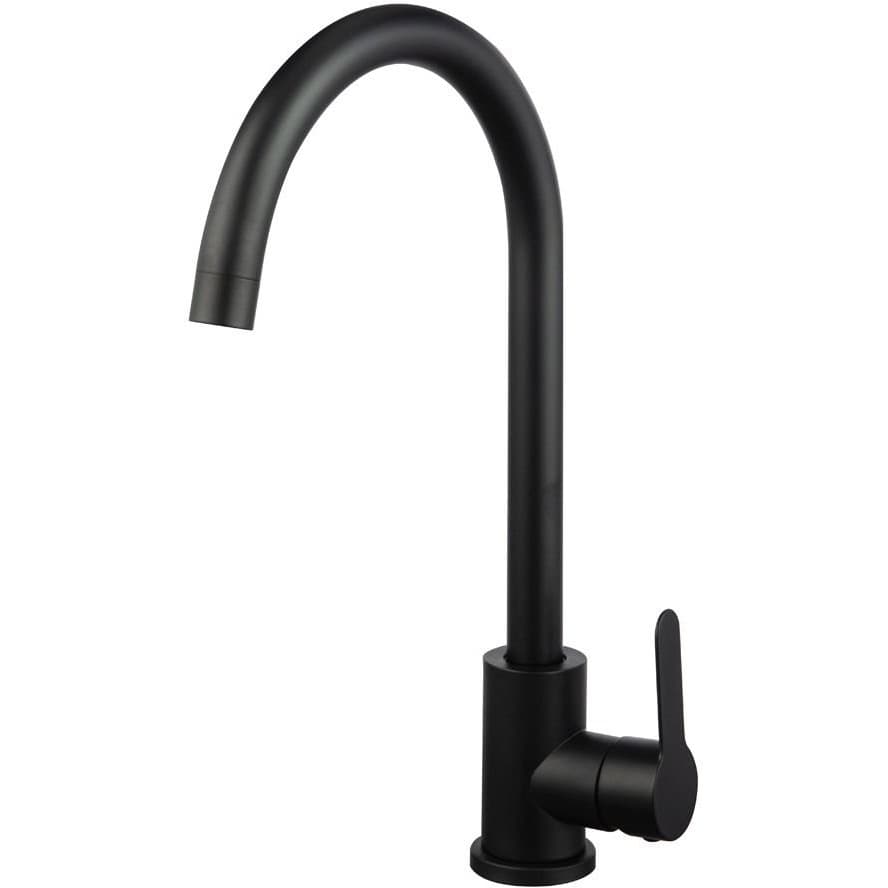 Смеситель для кухни WesnaArt (Весна Арт) Eko EKO05-110Black, черный