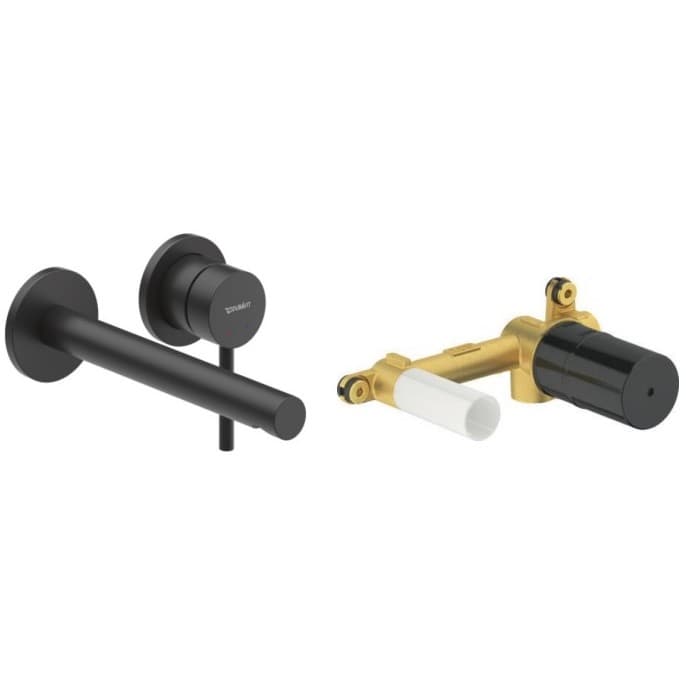 Смеситель для раковины Дуравит Circle черный CE1070004C46, Duravit