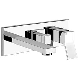 Смеситель для ванны Гесси Rettangolo K черный 53136#299, Gessi