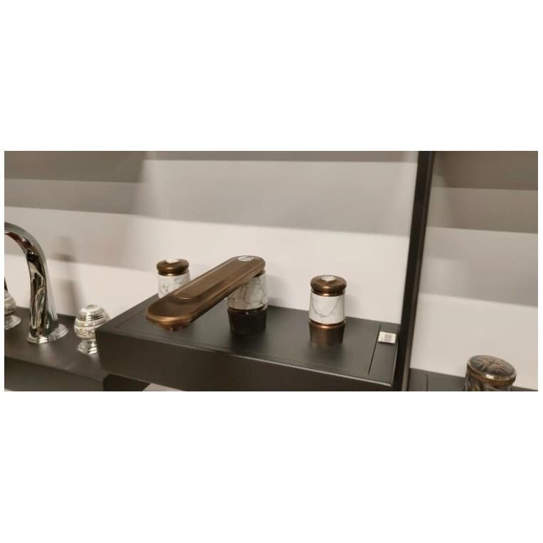 Смеситель для раковины ТХГ Corvair Howlite коричневый U8F H67 151, THG