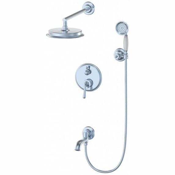 Душевая система встраиваемая Wonzon and Woghand (Вонзон И Вогханд) , Хром WW-88939008-CR