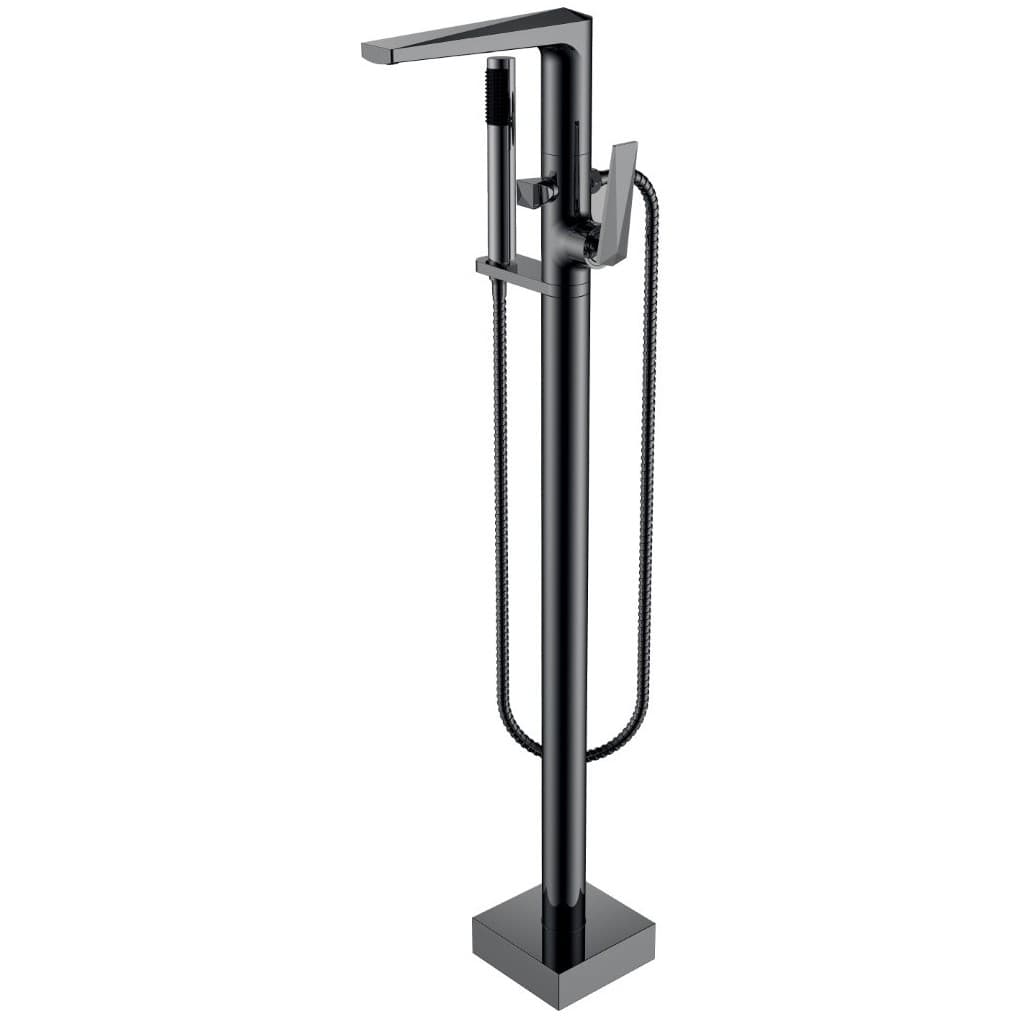 Смеситель для ванны Богеме (Boheme) напольный Venturo Shine Gun Metall 379-SGM