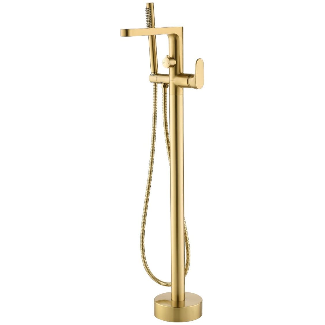 Смеситель для ванны Богеме (Boheme) напольный Spectre Matt Gold 459-MG