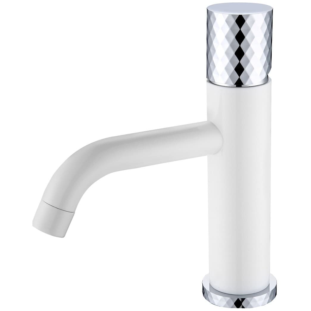 Смеситель Богеме (Boheme) Stick для умыв. низ. White Diamond CHROME Комплект 121-WCR