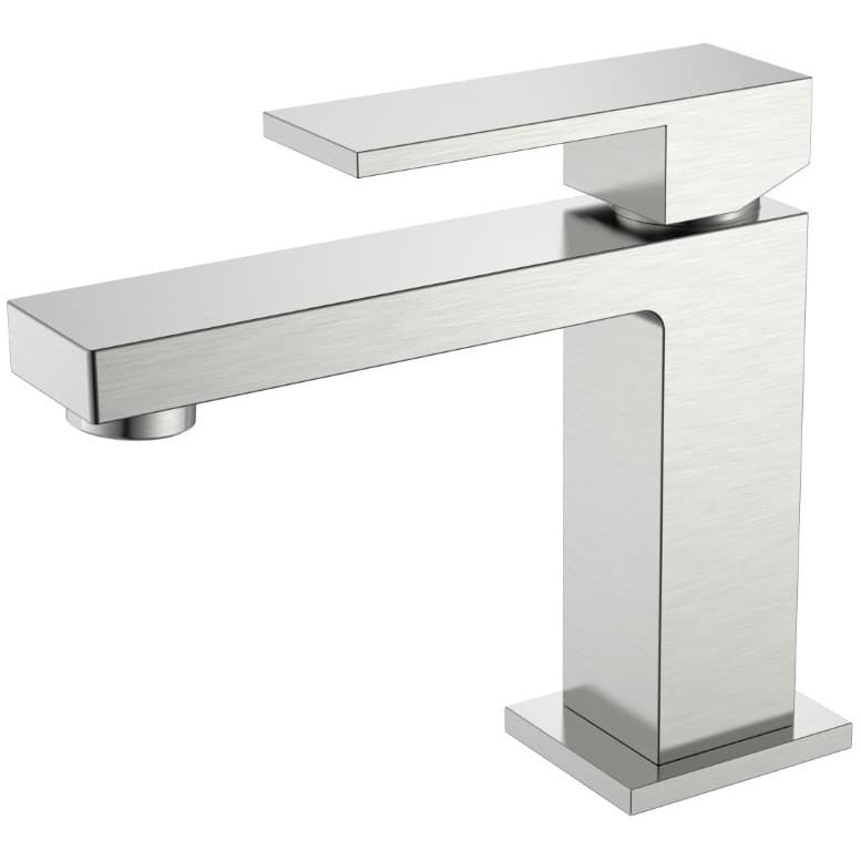 Смеситель Богеме (Boheme) для умывальника Qubic Brushed Nickel 471-NB