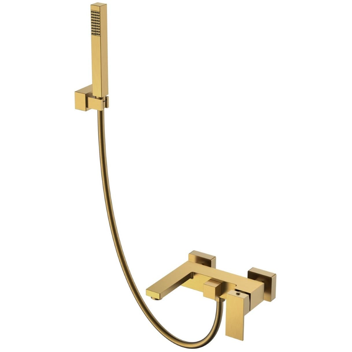 Смеситель Богеме (Boheme) для ванны с душем Qubic Bronze 473-BR