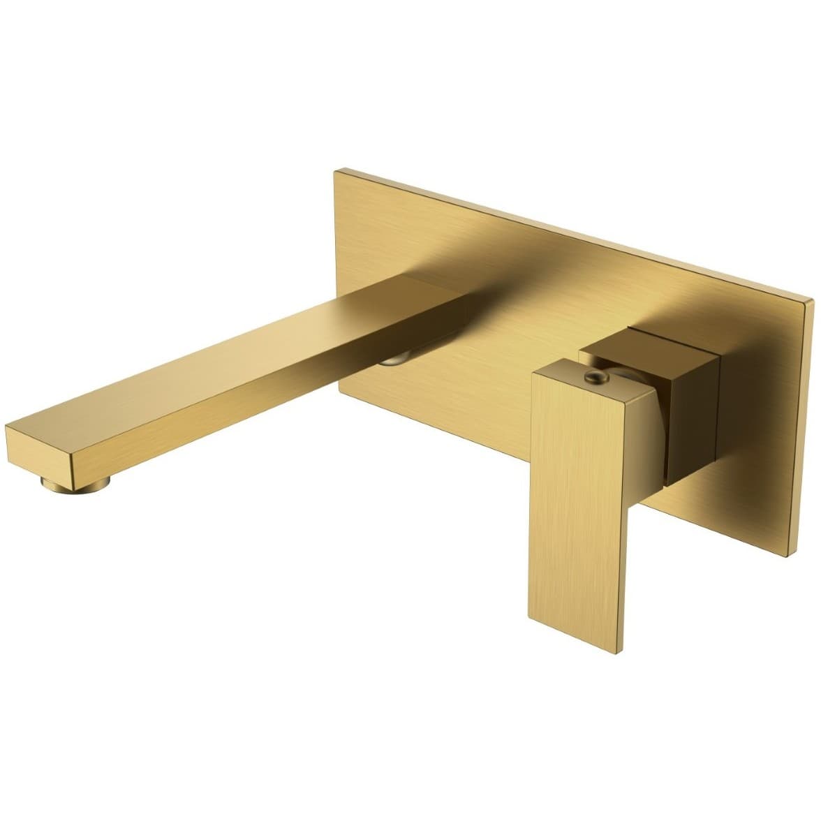 Смеситель Богеме (Boheme) для умывальника из стены Qubic Bronze 475-BR