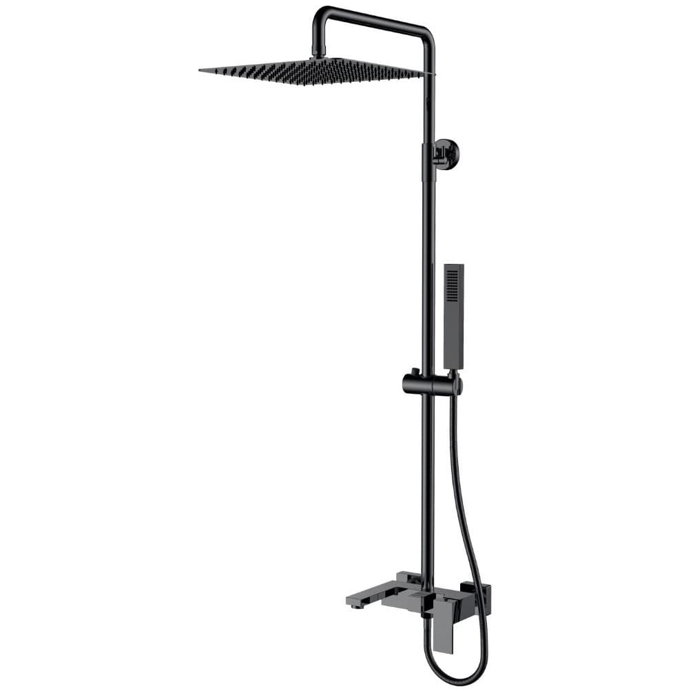 Стойка для душа Богеме (Boheme) Qubic Shine Gun Metal 478-SGM