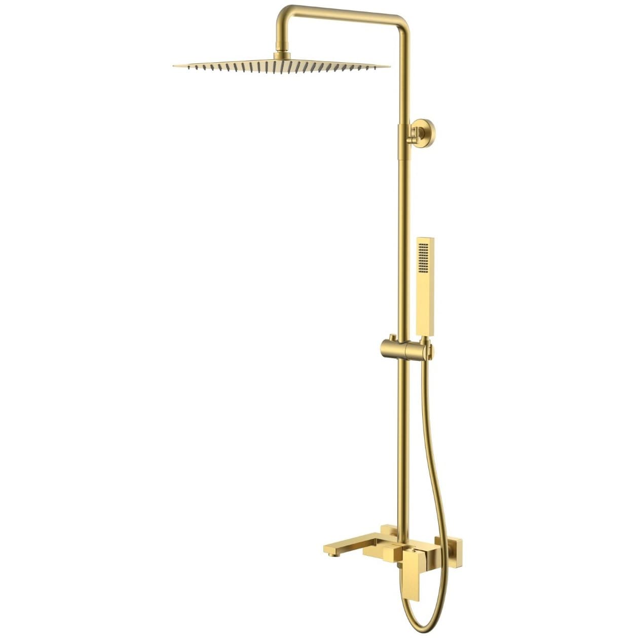 Стойка для душа Богеме (Boheme) Qubic Matt Gold 478-MG