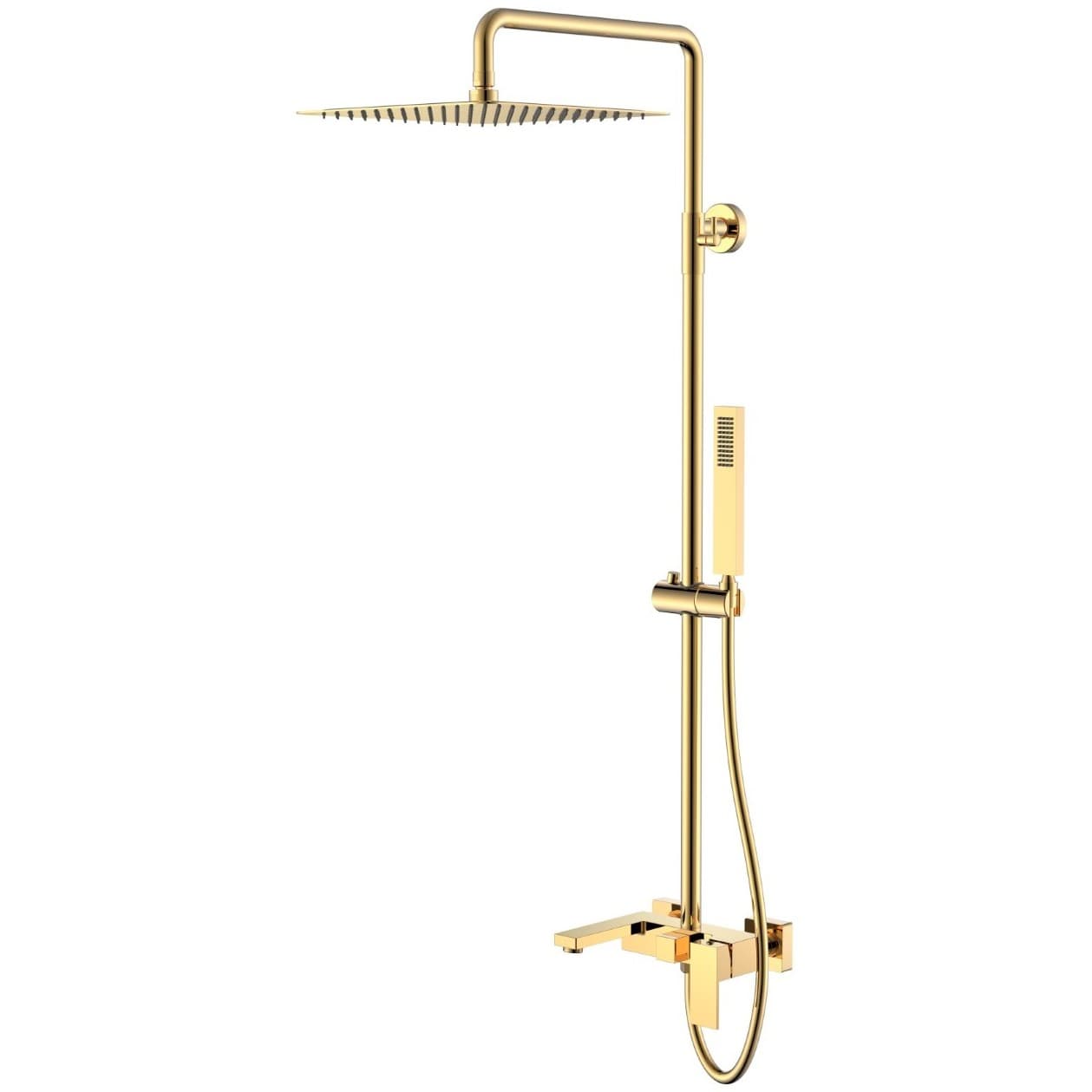 Стойка для душа Богеме (Boheme) Qubic Shine Gold 478-G