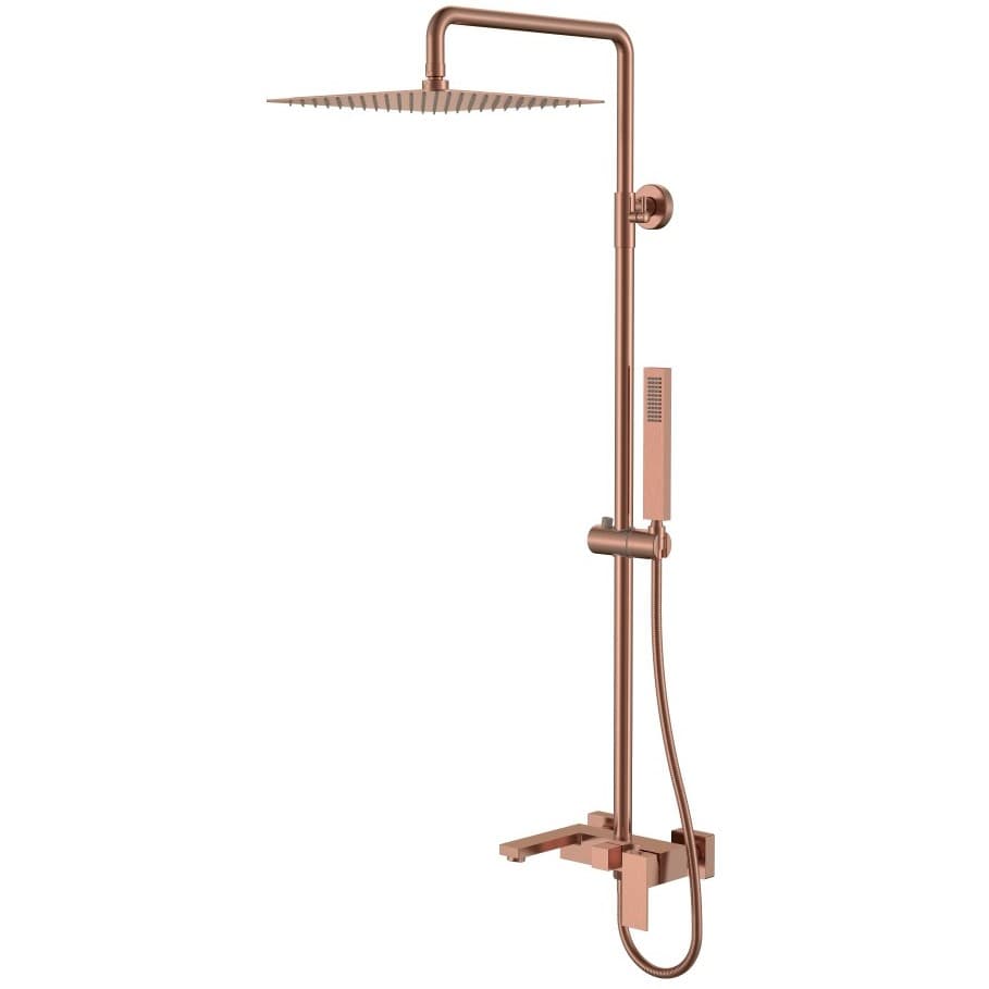 Стойка для душа Богеме (Boheme) Qubic Copper Brushed 478-CB