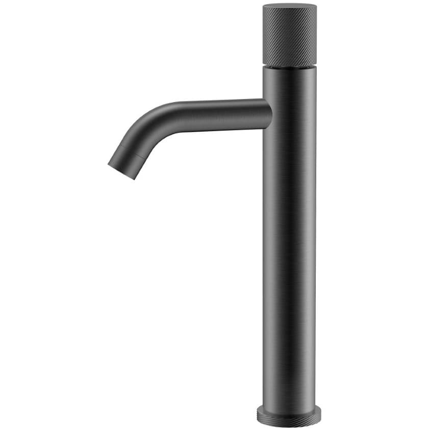 Смеситель Богеме (Boheme) Stick для умыв. выс. Gun Metal Spirale 122-GM.4