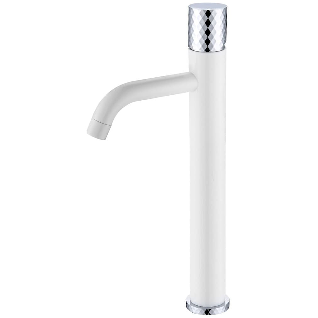 Смеситель Богеме (Boheme) Stick для умыв. выс. White Diamond CHROME Комплект 122-WCR
