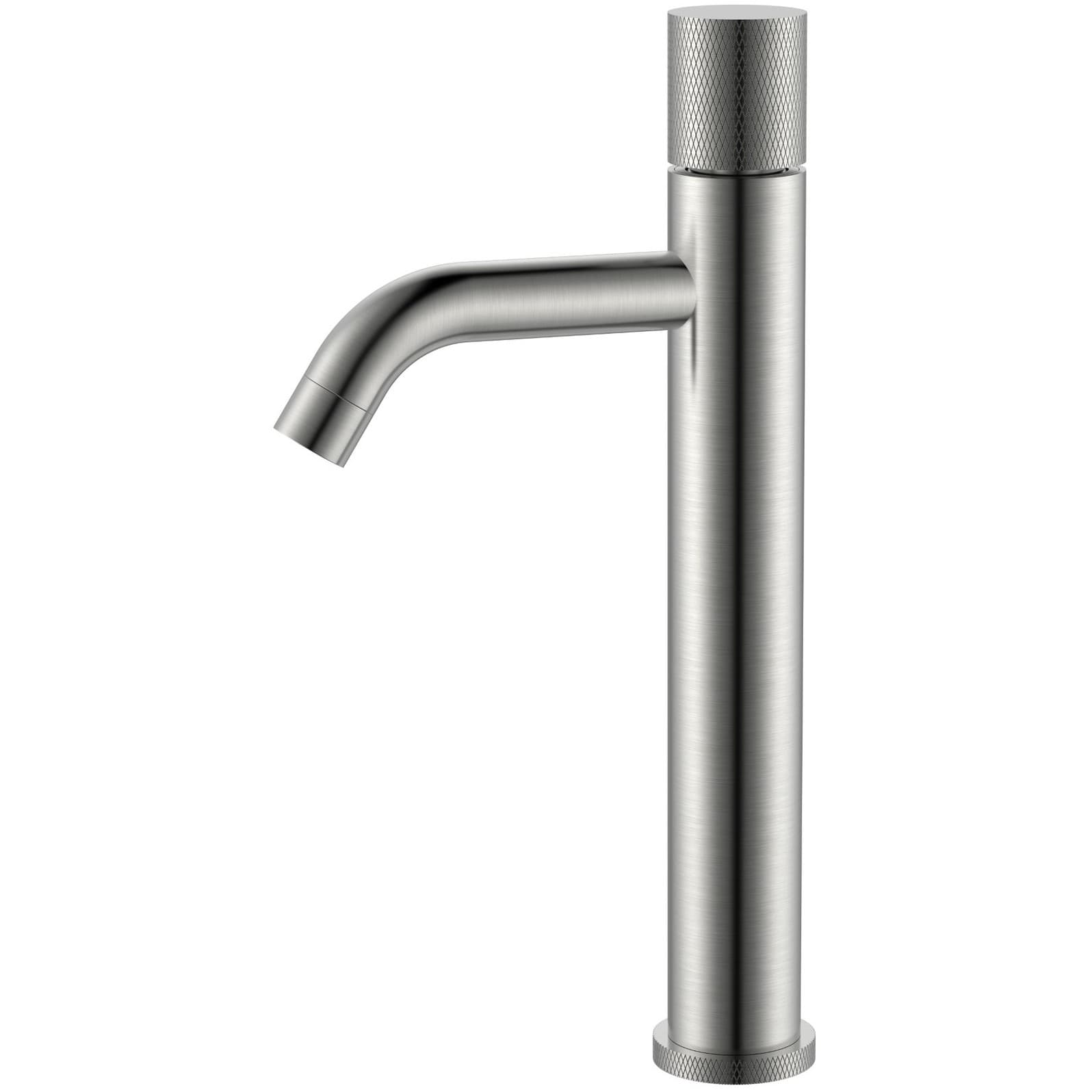 Смеситель Богеме (Boheme) Stick для умыв. выс. Nikel Brush с ручкой Touch 122-NB.2