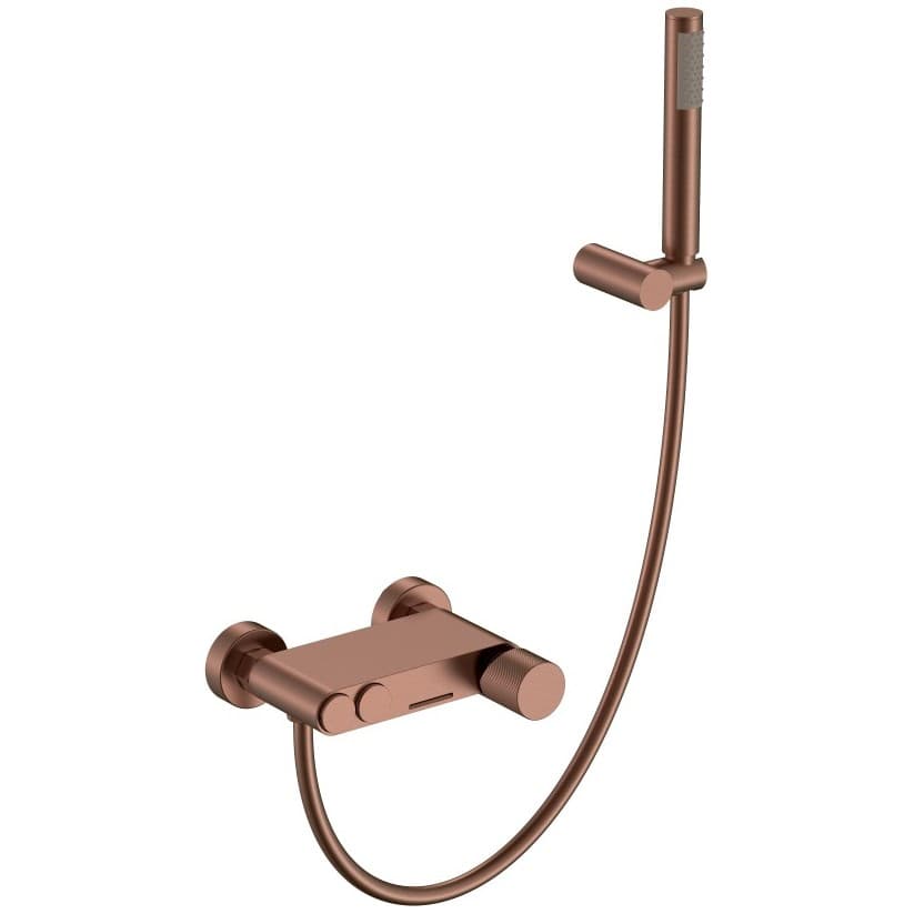 Смеситель Богеме (Boheme) Stick для ванны Brushed Bronze Spirale 123-BRB.4