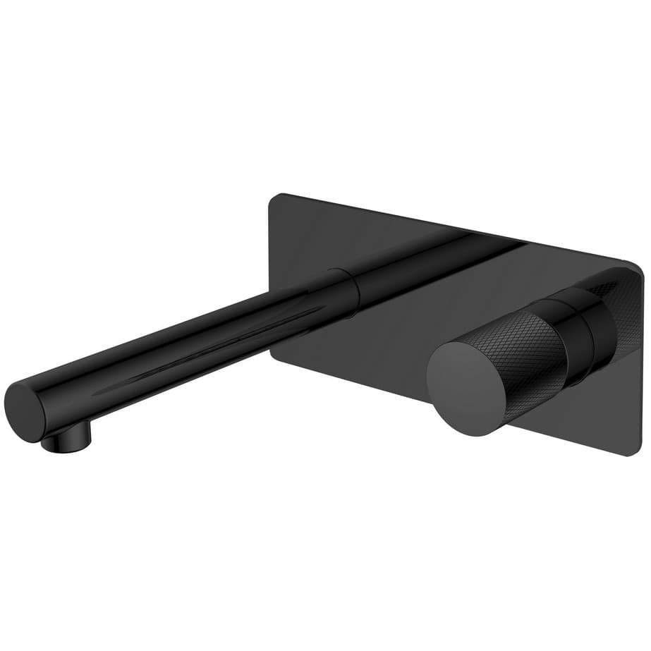 Смеситель для ванны Богеме (Boheme) Stick из стены Black Touch Black 125-BB.2