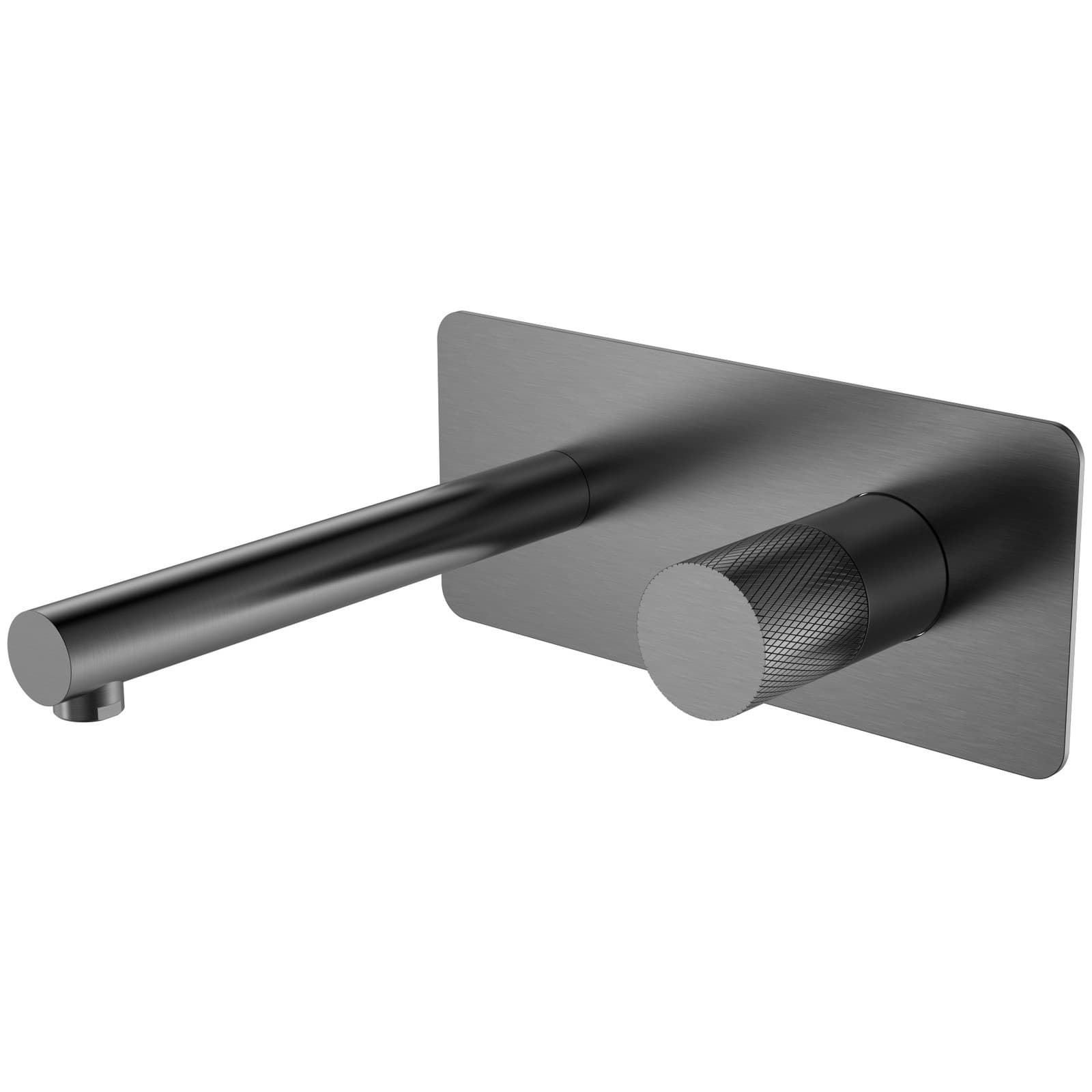 Смеситель для раковины Богеме (Boheme) Stick из стены Gun Metal Touch 125-GM.2
