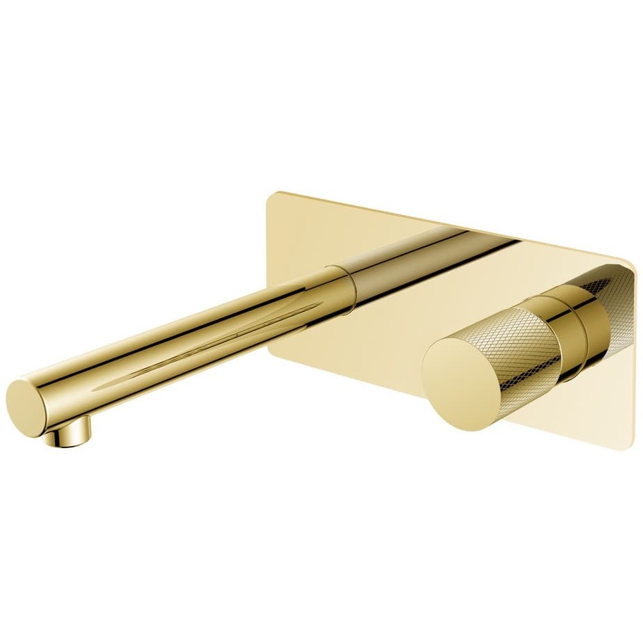 Смеситель для раковины Богеме (Boheme) Stick из стены Gold Touch Gold 125-GG.2